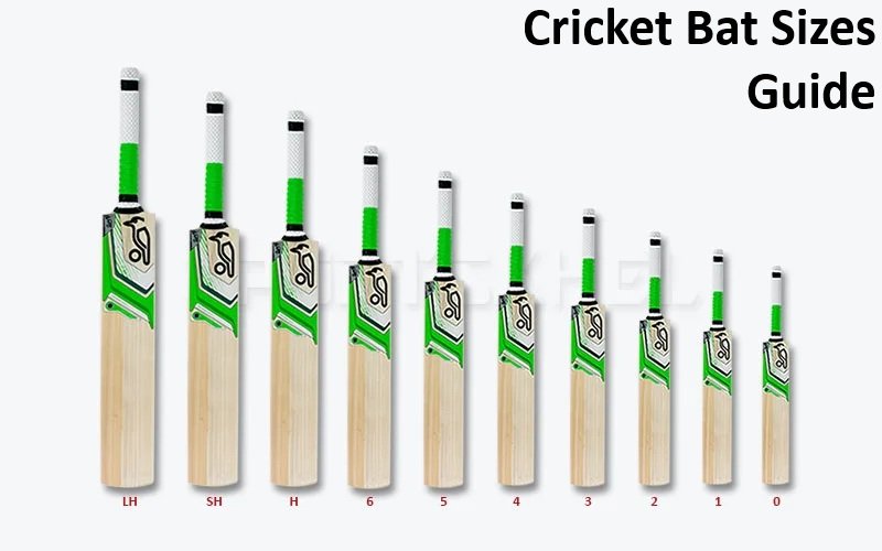 Cricket Bat Sizes Guide