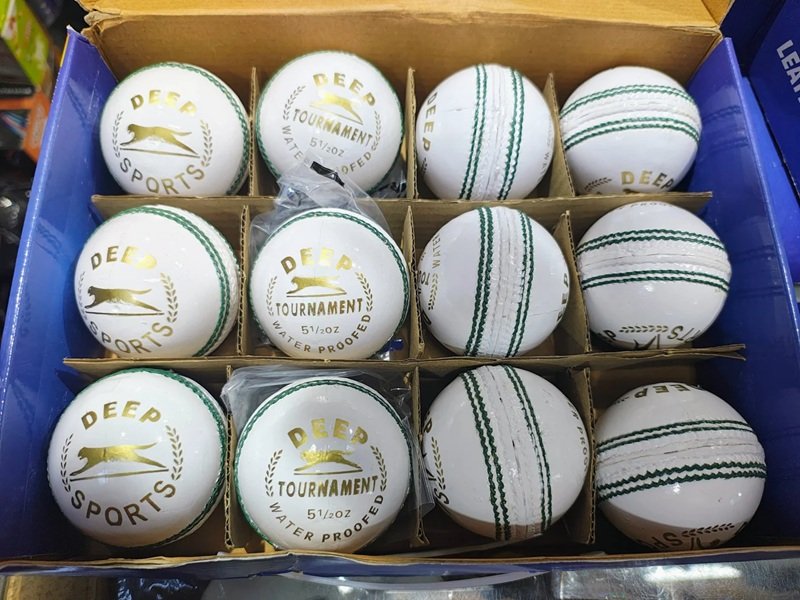 White Cricket Ball